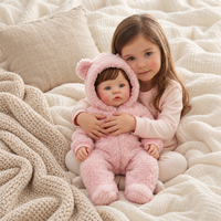 Babywell Abigail Vinyl Reborn Baby Doll – 19 Inch Hand-Rooted Hair