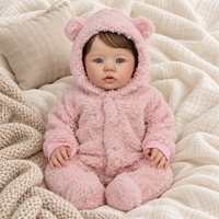 Babywell Abigail Vinyl Reborn Baby Doll – 19 Inch Hand-Rooted Hair