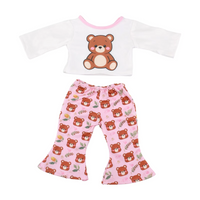 Babywell Cozy Critter Doll Outfit Set – 18 Inch T-Shirt & Pants