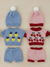 Reborn Doll Clothes 12-13 Inch – Sweater Outfit with Hat
