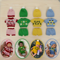 Reborn Doll Clothes 12-13 Inch – Sweater Outfit with Hat