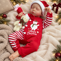 Babywell LouLou Vinyl Reborn Baby Doll 19 Inch Sleeping Girl