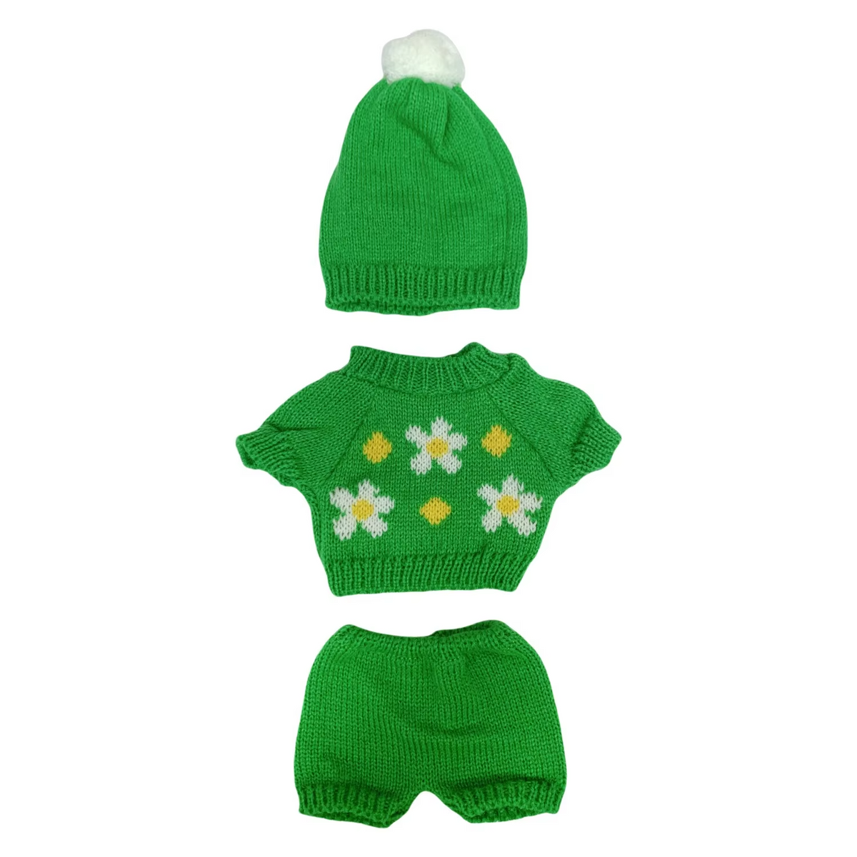 Reborn Doll Clothes 12-13 Inch – Sweater Outfit with Hat