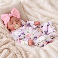 Babywell Rosalie Vinyl Reborn Baby Doll – 18 Inch Sleeping Newborn